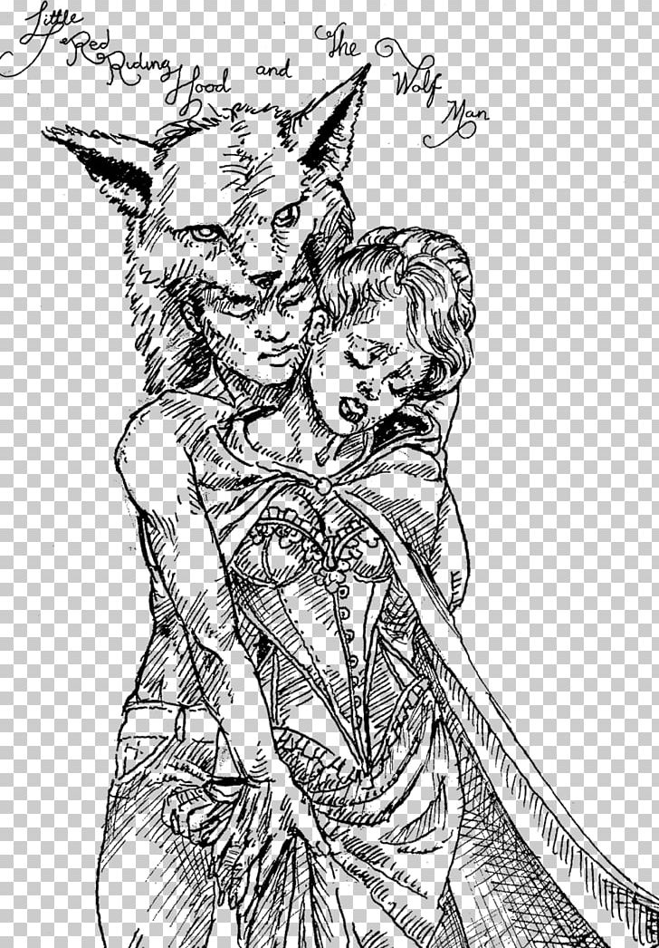 Big Bad Wolf Gray Wolf Little Red Riding Hood Art Sketch PNG, Clipart, 2011, Arm, Art, Artwork, Big Bad Wolf Free PNG Download