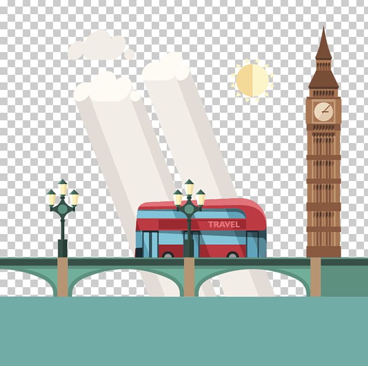 London Flat Design Illustration PNG, Clipart, Adobe Illustrator, Architecture, Art, Bridge, Bridges Free PNG Download