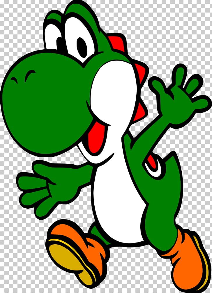 Mario & Yoshi New Super Mario Bros. Wii PNG, Clipart, Amphibian, Area, Art, Artwork, Beak Free PNG Download