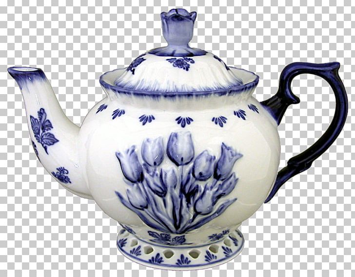 Blue And White Pottery Kettle Teapot Porcelain Delftware PNG, Clipart, Blue, Blue And White Porcelain, Blue And White Pottery, Ceramic, Container Free PNG Download