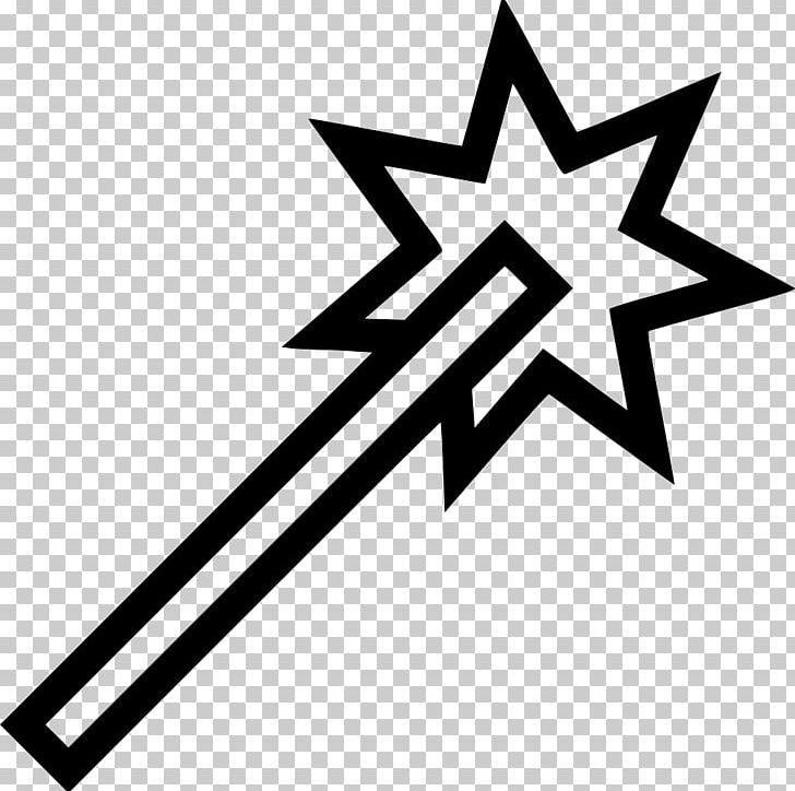 Wand Magic Computer Icons PNG, Clipart, Angle, Area, Black, Black And White, Brand Free PNG Download