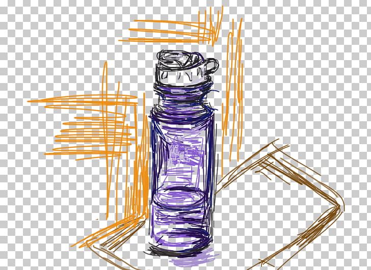 Glass Bottle Product Design Perfume PNG, Clipart, Bottle, Glass, Glass Bottle, Perfume, Purple Free PNG Download