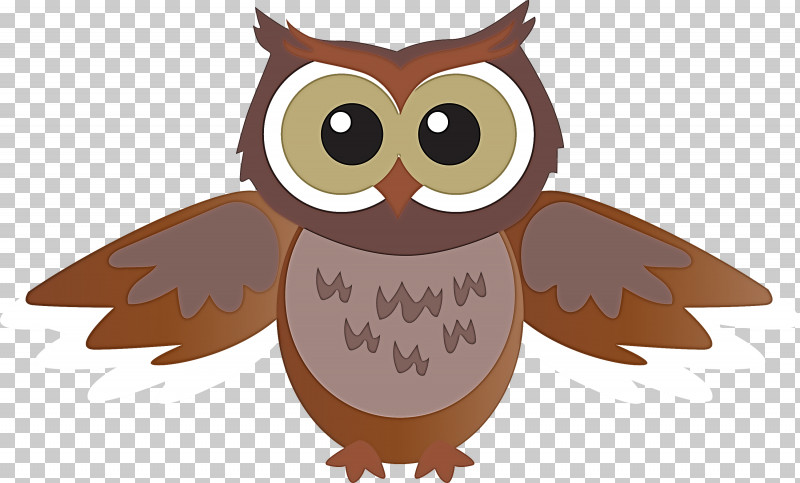 Owl Eastern Screech Owl Bird Cartoon Bird Of Prey PNG, Clipart, Animation, Bird, Bird Of Prey, Brown, Cartoon Free PNG Download