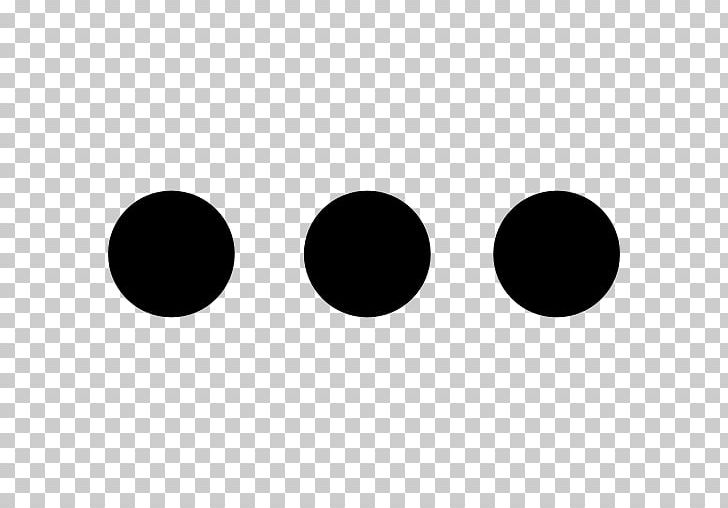 Computer Icons Encapsulated PostScript Ellipsis PNG, Clipart, Black, Black And White, Circle, Computer Icons, Dot Free PNG Download