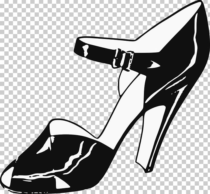 High-heeled Footwear Shoe Stiletto Heel PNG, Clipart, Accessories, Area, Basic Pump, Black, Black And White Free PNG Download
