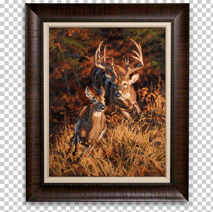 White-tailed Deer Elk Painting Art PNG, Clipart,  Free PNG Download