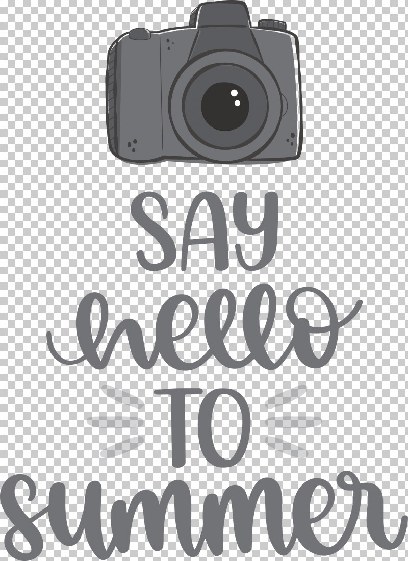 Say Hello To Summer Summer Hello Summer PNG, Clipart, Black M, Camera, Hello Summer, Logo, Meter Free PNG Download