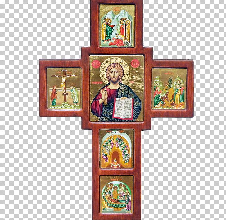Crucifix Frames Panagia Portaitissa Cross Icon PNG, Clipart, Art, Artifact, Christian Cross, Christianity, Cross Free PNG Download