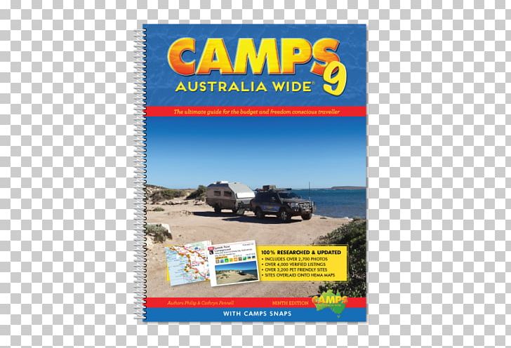 Camps Australia Wide 9 B4 Atlas Incl. Camps Snaps Camps Australia Wide 7: The Ultimate Guide For The Budget And Freedom Conscious Traveller Hardcover Paperback PNG, Clipart, Advertising, Australia, Bible, Book, Camping Free PNG Download