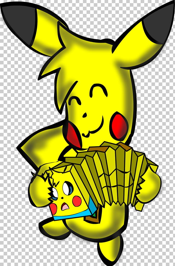 Pikachu Pichu Pokémon GO Yellow PNG, Clipart, Accordion, Accordion Drawing, Art, Artwork, Black And White Free PNG Download