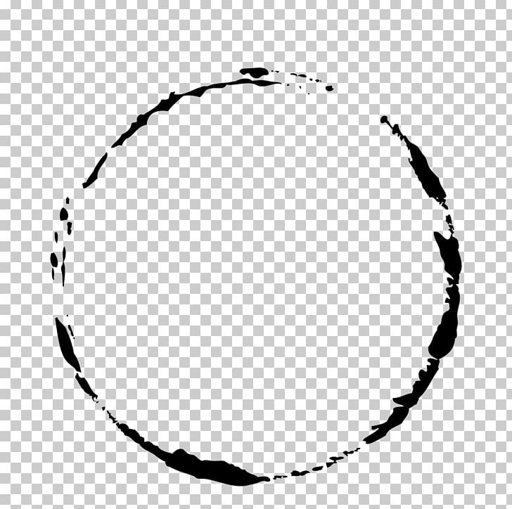 Simple Black Ink Circle PNG, Clipart, Area, Black, Black And White, Brush, Brush Circle Free PNG Download