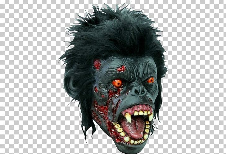Gorilla Mask Chimpanzee Horror Fiction PNG, Clipart, Animals, Ape, Chimpanzee, Costume, Fictional Character Free PNG Download