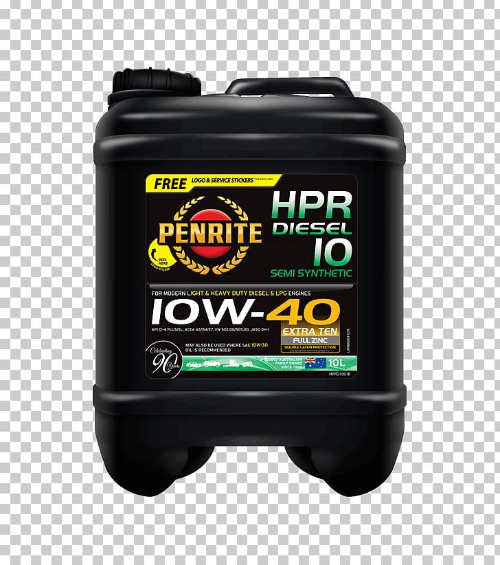 Motor Oil Penrite HPR 5 Engine Oil Diesel Engine Diesel Fuel Synthetic Oil PNG, Clipart,  Free PNG Download
