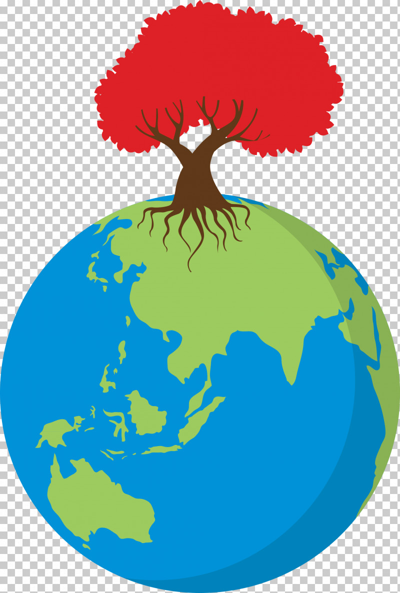 Earth Tree Go Green PNG, Clipart, Biosphere, Continent, Earth, Eco, Globe Free PNG Download
