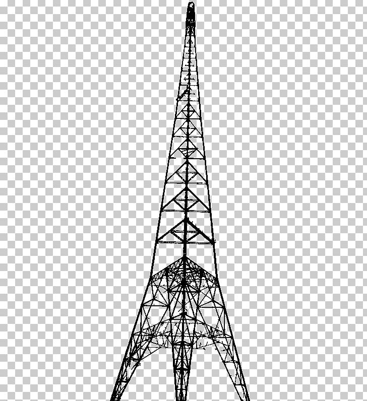 Telecommunications Tower Line Angle PNG, Clipart, Angle, Art, Black And White, Coloring Pages, Colour Free PNG Download