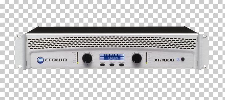 Crown Xti Audio Power Amplifier Ohm PNG, Clipart, Ampere, Amplifier, Audio, Audio Equipment, Audio Mixer Free PNG Download