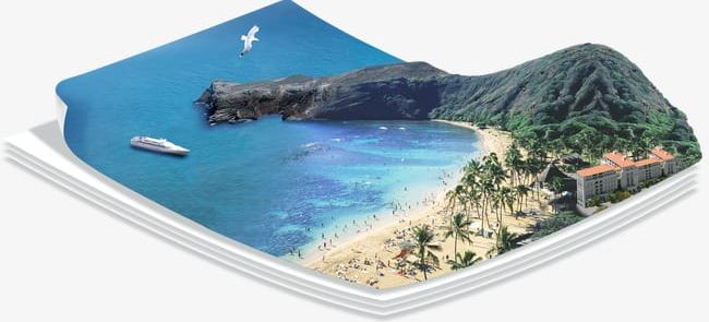 Beach PNG, Clipart, Beach, Beach Clipart, Mountain, Ocean, Trees Free PNG Download