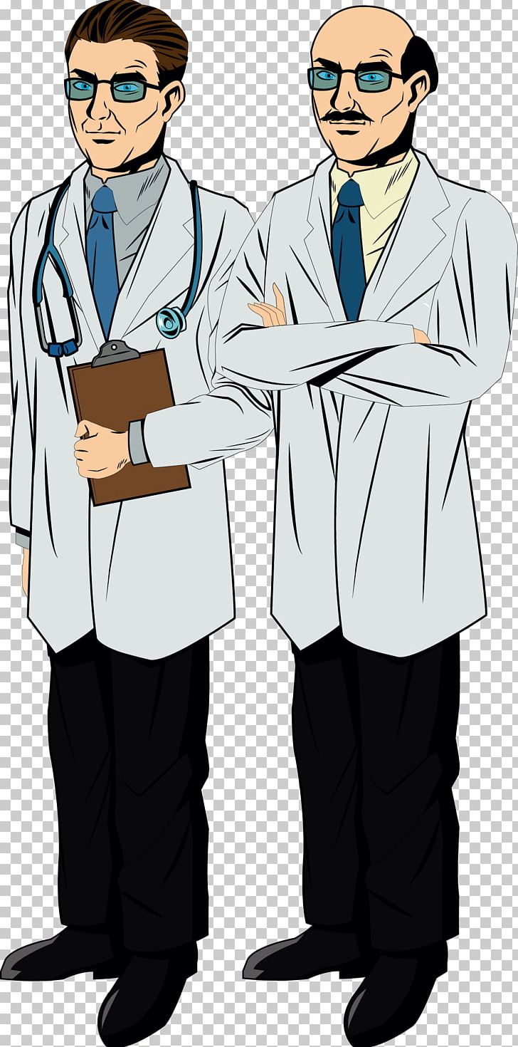 Cartoon Physician Illustration PNG, Clipart, Comics, Conversation, Female Doctor, Formal Wear, Glasses Free PNG Download