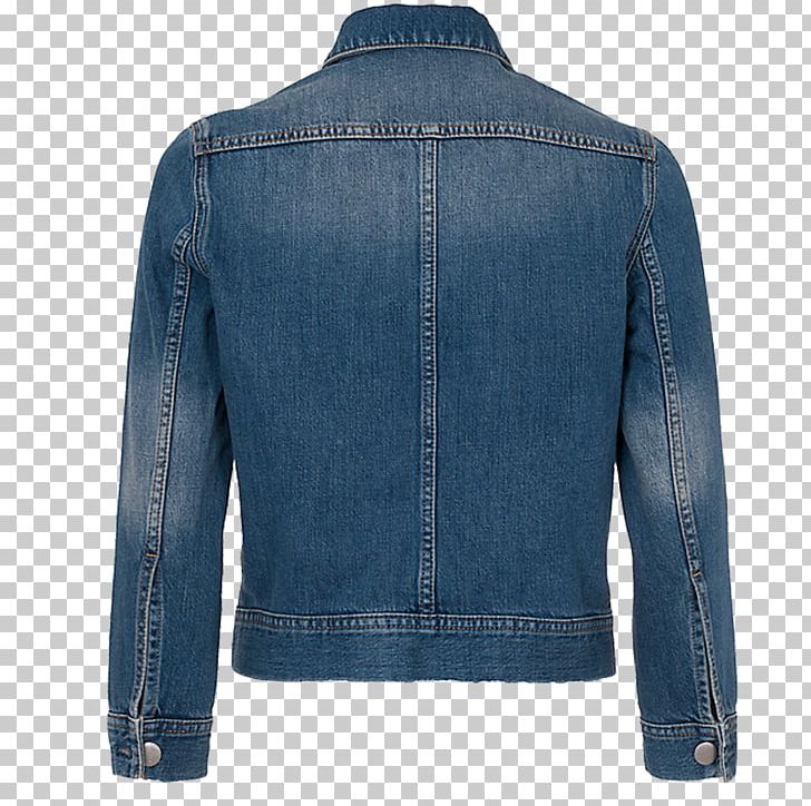 Leather Jacket Cobalt Blue Denim PNG, Clipart, Blue, Button, Clothing, Cobalt, Cobalt Blue Free PNG Download
