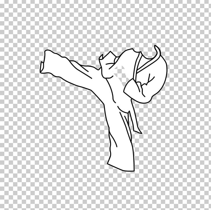 Martial Arts Karate Kick Thumb Line Art PNG, Clipart, Angle, Arm, Art Girl, Black, Cartoon Free PNG Download