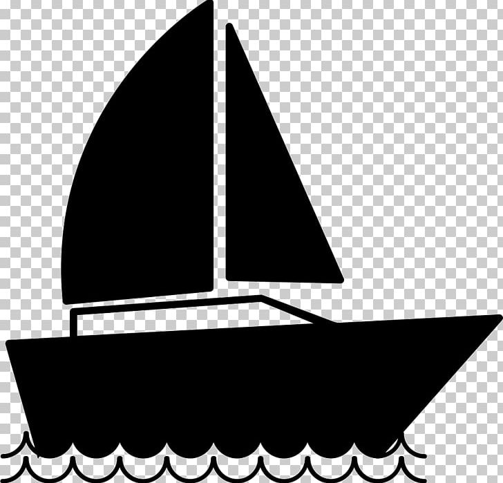 Sailboat Sailing Symbol PNG, Clipart, Artwork, Black, Black And White, Boat, Caravel Free PNG Download
