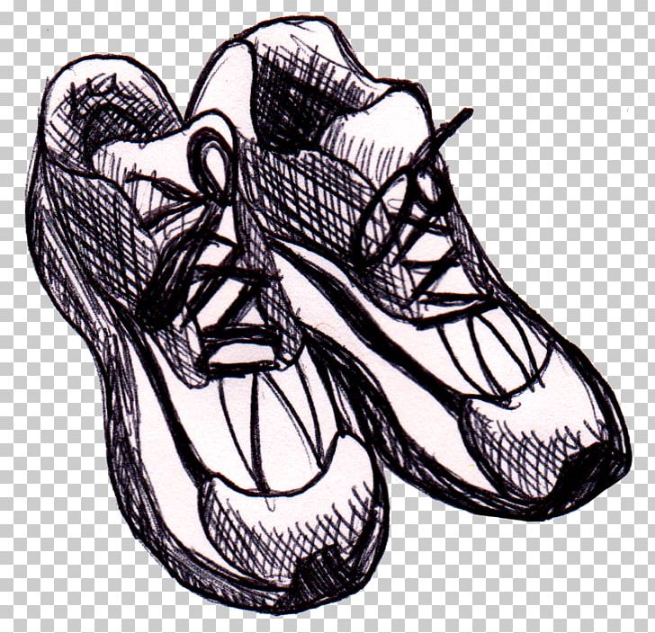 Shoe Drawing Sneakers Nike PNG, Clipart, Adidas, Art, Black And White, Cross Training Shoe, Drawing Free PNG Download