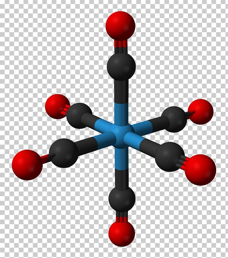 Tungsten Hexacarbonyl Molecule Molecular Symmetry Inorganic Chemistry PNG, Clipart, Ballandstick Model, Body Jewelry, Chemical Compound, Chemical Element, Chemistry Free PNG Download
