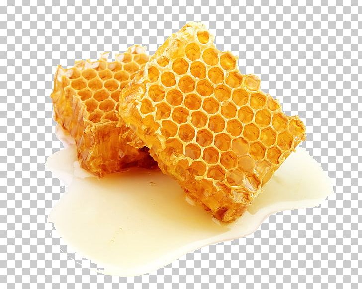 Honey Bee Honeycomb Comb Honey PNG, Clipart, Beehive, Beekeeping, Bees Honey, Beeswax, Belgian Waffle Free PNG Download