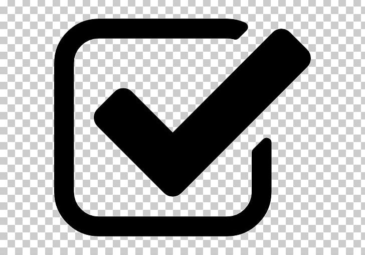 Check Mark Font Awesome Computer Icons PNG, Clipart, Angle, Area, Black, Black And White, Checkbox Free PNG Download