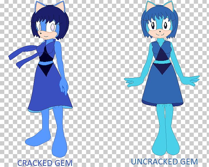 Sonic The Hedgehog Lapis Lazuli Steven Universe Blue Gemstone PNG, Clipart, Azure, Blue, Cartoon, Character, Clothing Free PNG Download