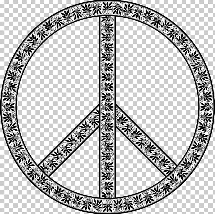 Peace Symbols Graphics Illustration PNG, Clipart, Antiwar Movement, Area, Black And White, Body Jewelry, Circle Free PNG Download