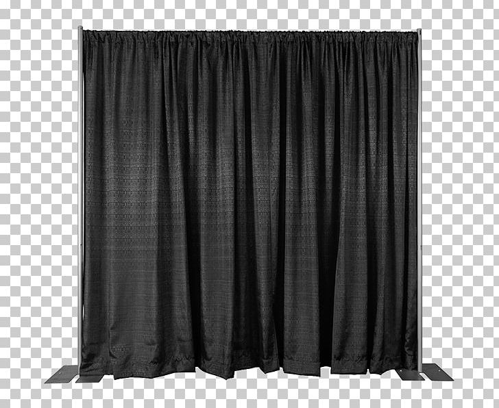 Pipe And Drape Curtain Drapery Window Treatment Velour PNG, Clipart, Black, Black And White, Curtain, Decor, Drapery Free PNG Download