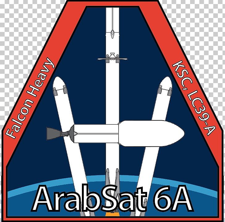 Arabsat-6A Arab Satellite Communications Organization Falcon Heavy Badr-4 PNG, Clipart, Area, Badr4, Brand, Falcon 9, Falcon Heavy Free PNG Download