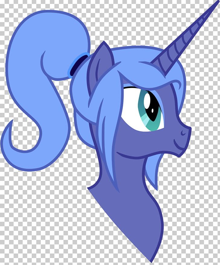 Ponytail Princess Luna My Little Pony Horse PNG, Clipart, Azure, Cartoon, Equestria, Fictional Character, Head Free PNG Download