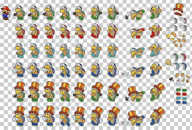 Super Mario Bros. 3 Paper Mario: Color Splash Super Mario RPG PNG, Clipart, Bros, Color Splash, Hammer Bro, Heroes, Koopalings Free PNG Download