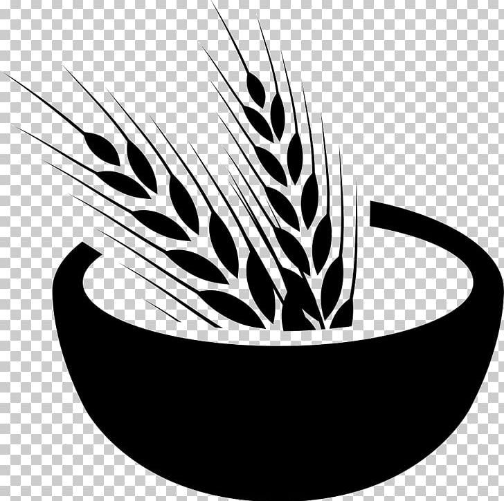 Cereal Wheat Computer Icons Grain Bran PNG, Clipart, Black, Black And White, Bowl, Bran, Bulgur Free PNG Download