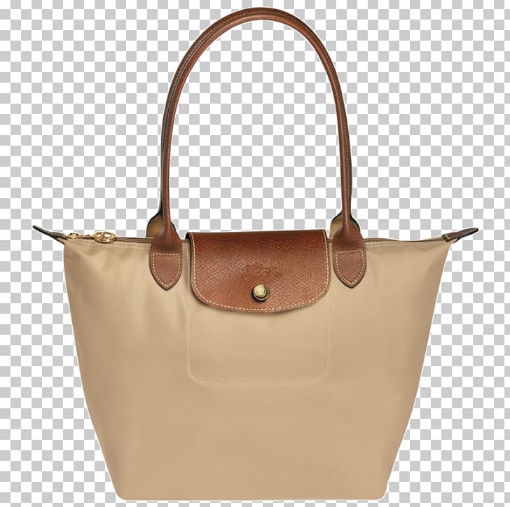 Longchamp Pliage Tote Bag Handbag PNG, Clipart, Accessories, Bag, Beige, Brown, Factory Outlet Shop Free PNG Download
