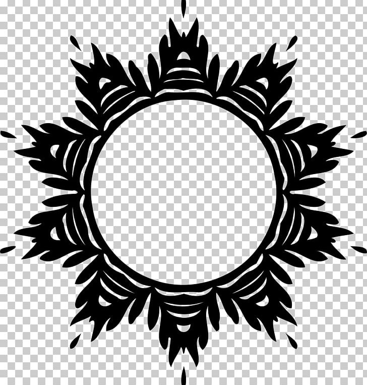 Monochrome PNG, Clipart, Artwork, Black And White, Border Frames, Branch, Circle Free PNG Download
