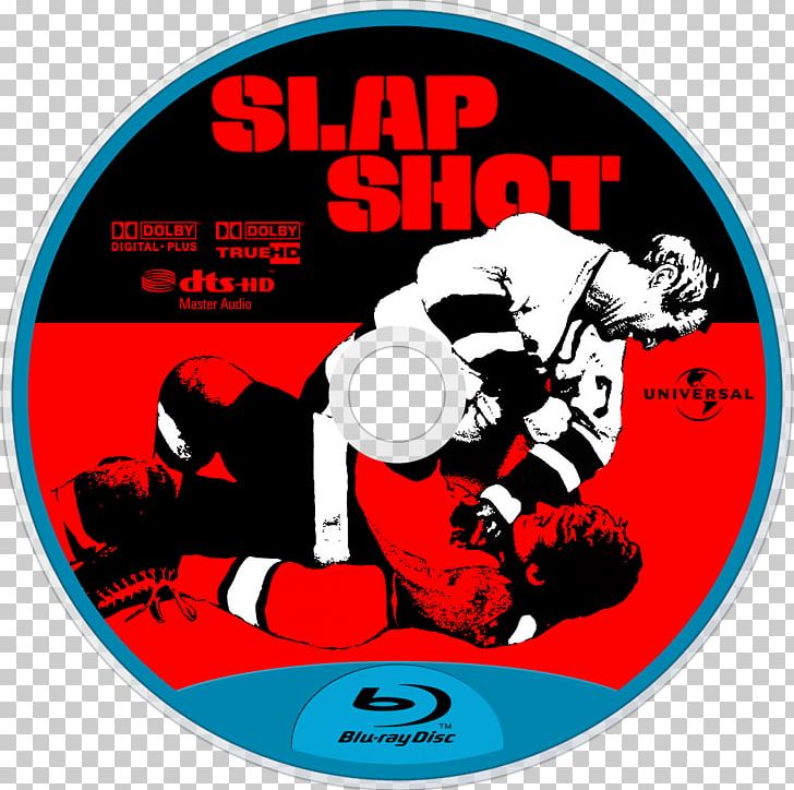 Slap Shot Film Blu-ray Disc Logo Poster PNG, Clipart, Area, Bluray Disc, Brand, Character, Download Free PNG Download