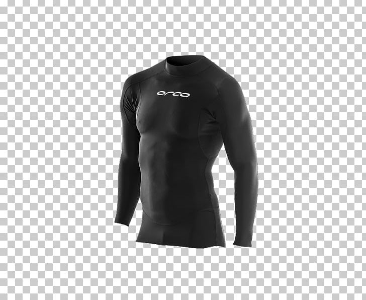 Orca Wetsuits And Sports Apparel Neoprene T-shirt Sleeve PNG, Clipart, Active Shirt, Base, Black, Black M, Clothing Free PNG Download