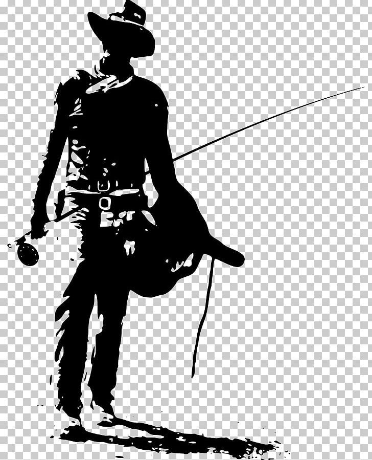 Fly Fishing Male Western PNG, Clipart, Art, Black And White, Cowboy, Fictional Character, Film Free PNG Download