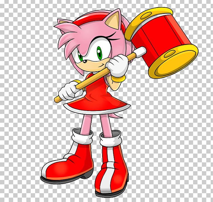 Amy Rose Tails Piko-Piko Hammer Sonic Unleashed PNG, Clipart, Amy Rose, Art, Cartoon, Character, Christmas Free PNG Download