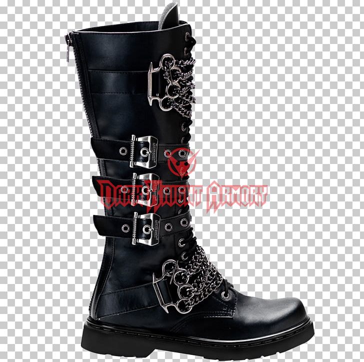 Knee-high Boot Combat Boot Shoe Gothic Fashion PNG, Clipart, Accessories, Artificial Leather, Boot, Brass Knuckles, Buckle Free PNG Download