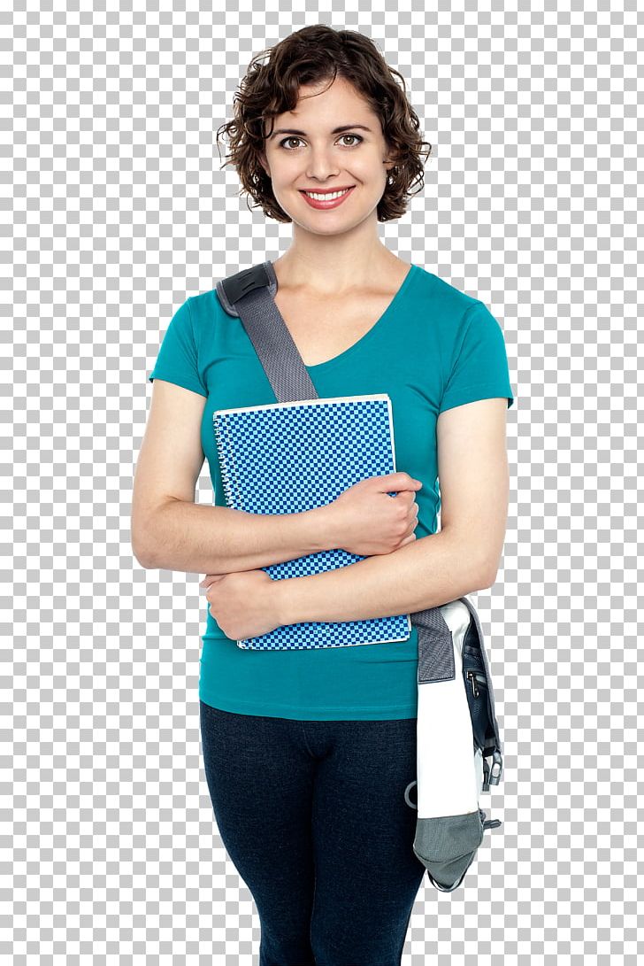 Student Tutor Woman School PNG, Clipart, Aqua, Arm, Bag, Blue, Clothing Free PNG Download