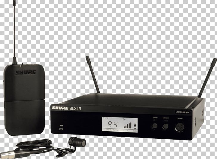 Wireless Microphone Shure Lavalier Microphone PNG, Clipart, Audio, Audio Equipment, Audio Receiver, Electronic Instrument, Electronics Free PNG Download