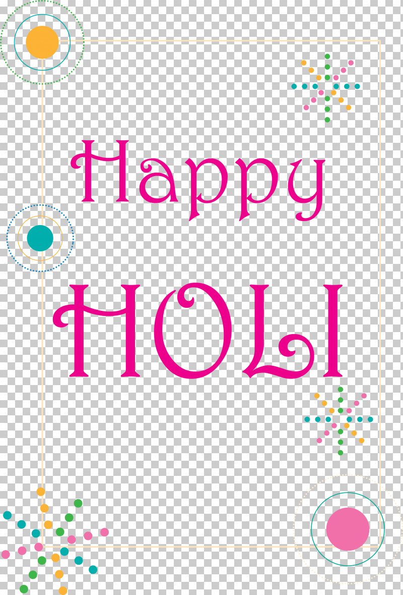 Happy Holi PNG, Clipart, Circle, Happy Holi, Line, Pink, Text Free PNG Download
