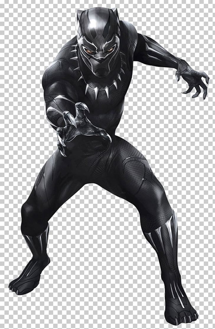 Black Panther Erik Killmonger Shuri Standee Poster PNG, Clipart, Action Figure, Black And White, Black Panther, Cardboard, Costume Free PNG Download