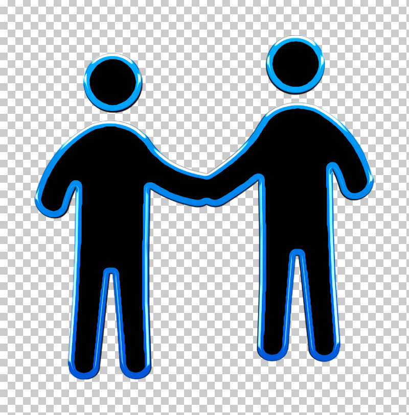 Men Shaking Hands Icon Business Icon Friends Icon PNG, Clipart, Business Icon, Electric Blue, Friends Icon, Gesture, Humans 2 Icon Free PNG Download