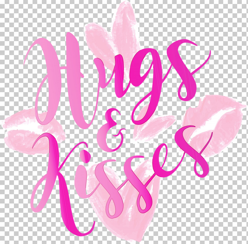 Pink Text Font Magenta PNG, Clipart, Hugs And Kisses, Magenta, Paint, Pink, Text Free PNG Download