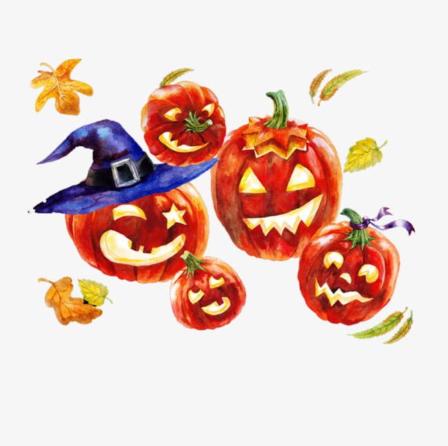 Horror Halloween Pumpkin PNG, Clipart, Autumn, Autumn Leaves, Five, Five Pumpkin, Halloween Clipart Free PNG Download